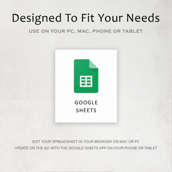 Budget Planner Spreadsheet Google Sheet & Excel Weekly, Biweekly, Monthly Or Paycheck - Image 8