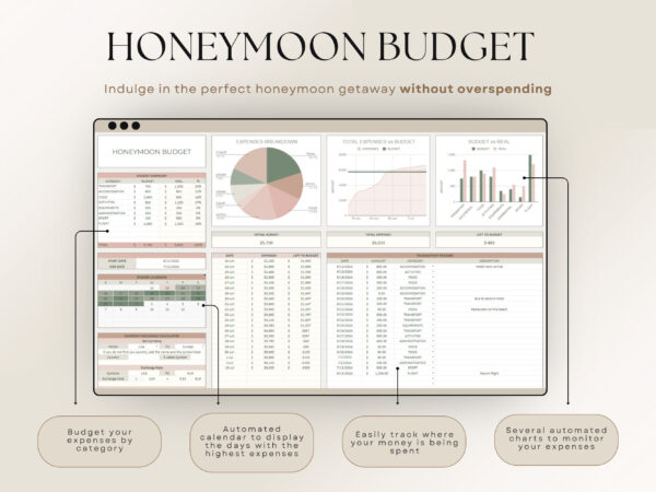 The Ultimate Wedding Planner Spreadsheet Google Sheets & Excel - Image 8